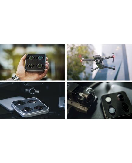 Набор нейтрально-поляризационных фильтров (ND8-PL/16/32/64) DJI Mavic 2 Zoom (Bright Day) (Freewell), изображение 3