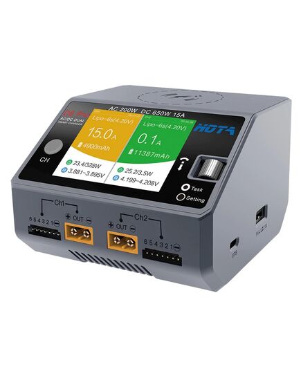 Зарядное устройство HOTA D6 Pro, изображение 2