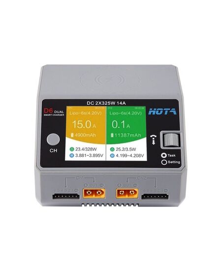 Зарядное устройство HOTA D6, изображение 2