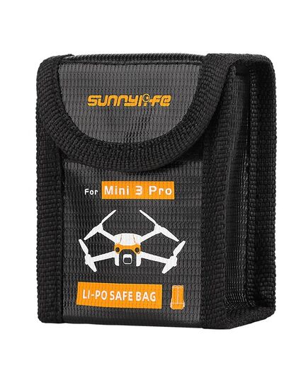 Огнеупорный чехол для аккумулятора DJI Mini 3 / Mini 3 Pro (SunnyLife), Версия: для 1-го аккумулятора