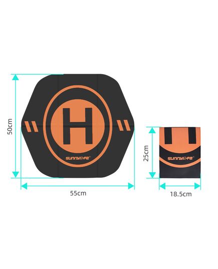 Взлётная площадка квадрокоптера D55 см (SunnyLife), изображение 6