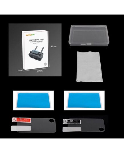 Защитная плёнка на экран пульта управления DJI Mavic 2 (2 шт.) (SunnyLife), изображение 6