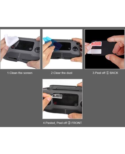 Защитная плёнка на экран пульта управления DJI Mavic 2 (2 шт.) (SunnyLife), изображение 7