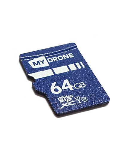 Карта памяти 64Gb MyDrone microSDXC Class 10 UHS-I U3 (MIXZA), Производитель: MyDrone, Версия: Стандартная, Объём памяти: 64 Гб, Комплектация: только карта