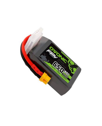 Аккумулятор OVONIC 650мАч 4S 80C LiPo (XT30), изображение 2