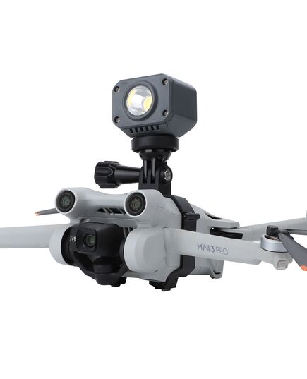 Крепление аксессуаров (+ фонарик) DJI Mini 3 Pro (SunnyLife), Комплектация: Крепление + фонарик, изображение 2