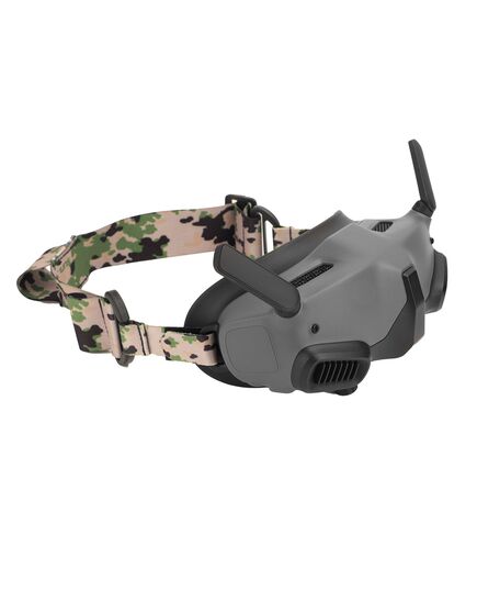 Ремешок на голову для очков DJI Goggles 2 / FPV Goggles V2 (SunnyLife), Цвет: Камуфляж, изображение 3