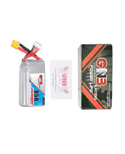 Аккумулятор GNB 850мАч 3S 80C LiPo (XT30), изображение 5