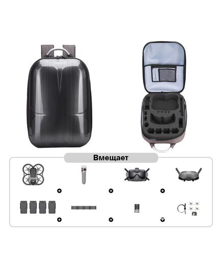 Твёрдый рюкзак v2 DJI Avata 1, изображение 5