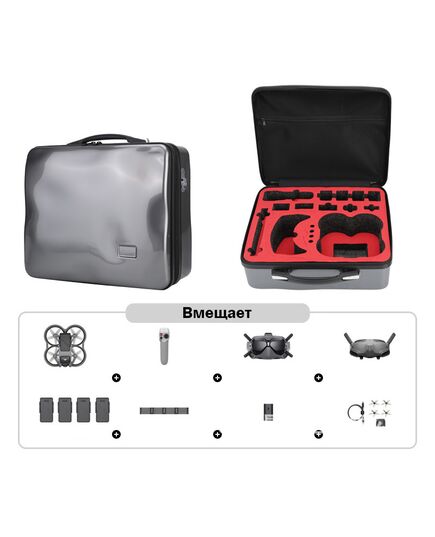 EVA кейс DJI Avata 1 в пластиковом корпусе, изображение 6