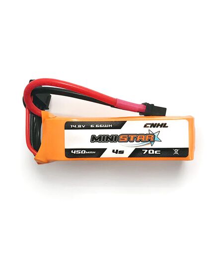 Аккумулятор CNHL Ministar 450мАч 4S 70C LiPo (XT30), изображение 4
