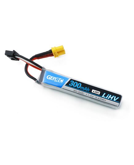 Аккумулятор GEPRC 300мАч 3S 30C LiPo (XT30), изображение 2