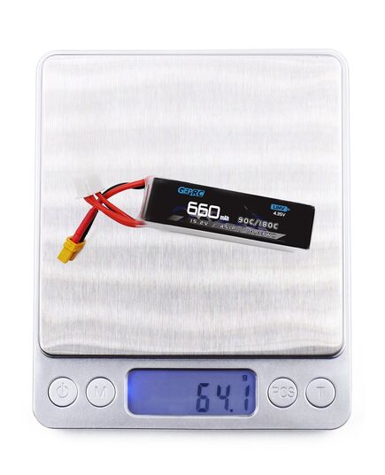 Аккумулятор GEPRC 660мАч 90C 4S LiHV (XT30), изображение 5