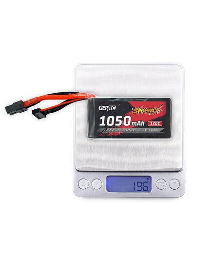 Аккумулятор GEPRC Storm 1050мАч 6S 120C LiPo (XT60), изображение 6