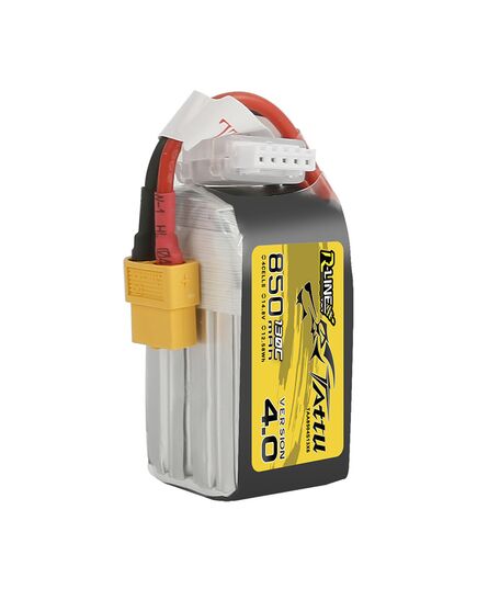 Аккумулятор Tattu R-Line V4.0 850мАч 4S 130C LiPo (XT60), изображение 3