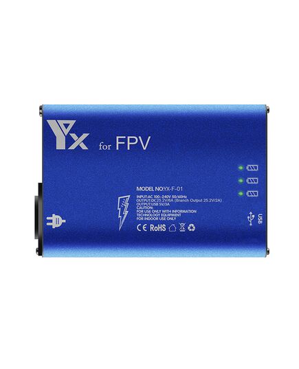 Зарядное устройство для 3 аккумуляторов и пульта DJI FPV (YX), изображение 2
