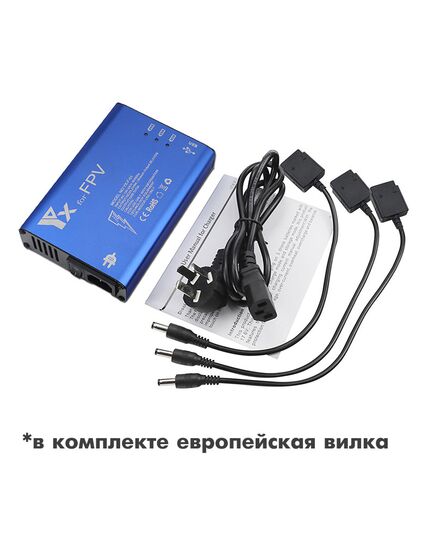 Зарядное устройство для 3 аккумуляторов и пульта DJI FPV (YX), изображение 4