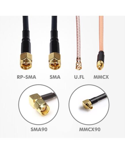 Антенна Foxeer Lollipop 4 Plus 5,8 ГГц (RHCP / LHCP), Поляризация: LHCP, Разъём: U.FL, Длина: 95 мм, Цвет: Бирюзовый, Количество: 1 шт., изображение 17