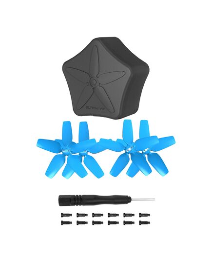 Пропеллеры DJI Avata 1 (Синий) + защитный мини-кейс (SunnyLife), Комплектация: Мини-кейс + пропеллеры, изображение 3