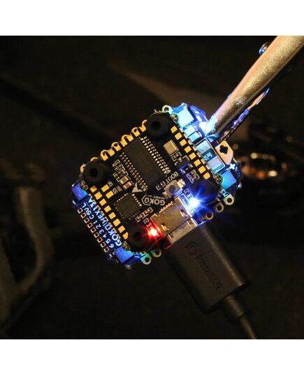 Стек Flywoo Goku Hex GN405 Nano 16x16 (FC + 13A ESC) (BMI270), Комплектация: полный стек, изображение 4