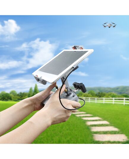 Кабель USB - Type-C/Lightning для подключения к пульту DJI RC-N1 / RC-N2 / RC-N3 (35 см) (YX), Версия: Lightning, изображение 3