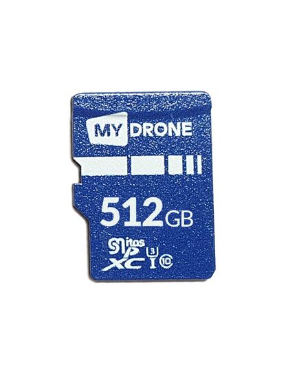 Карта памяти 512Gb MyDrone microSDXC Class 10 UHS-I U3 (MIXZA), Производитель: MyDrone, Версия: Стандартная, Объём памяти: 512 Гб, Комплектация: только карта, изображение 2