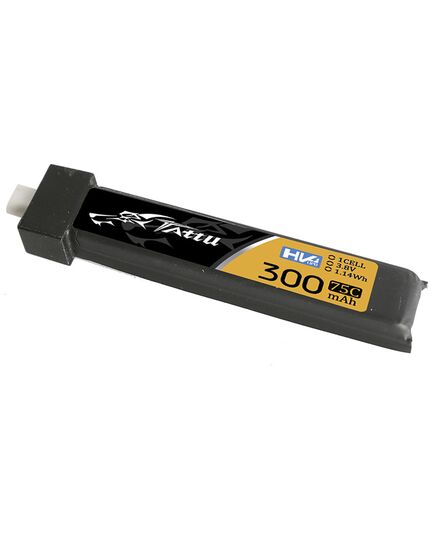 Аккумуляторы Tattu 300мАч 1S 75C LiHV (BT2.0) (5 шт.), изображение 5