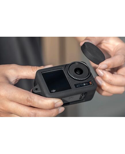 Силиконовый чехол DJI Osmo Action 3 (Чёрный) (PGYTECH P-32C-030), изображение 6
