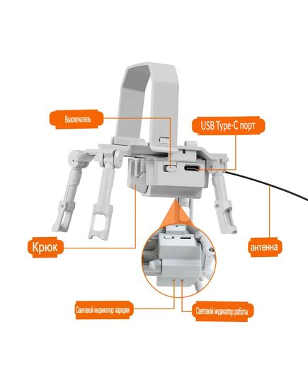 Система сброса груза DJI Mini 3 / Mini 3 Pro (YX), изображение 2