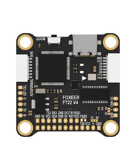 Полётный контроллер Foxeer F722 V4 Flight Controller X8 DJI Type-C