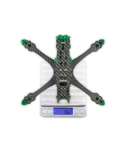Рама GEPRC GEP-MK5X / GEP-MK5D O3 Pro, Версия: Squashed X, Цвет: Зелёный, изображение 4