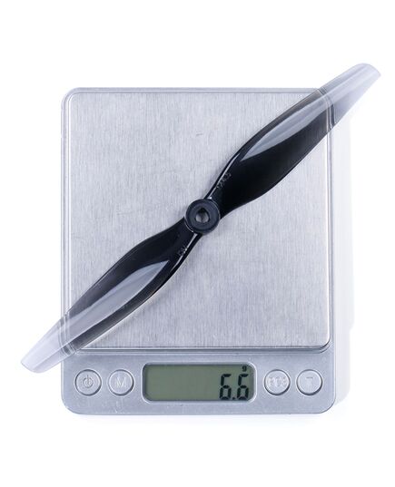 Пропеллеры HQProp DP7X4.5 2-лопастные (Серый) (M5, POPO) (2CW+2CCW), изображение 2