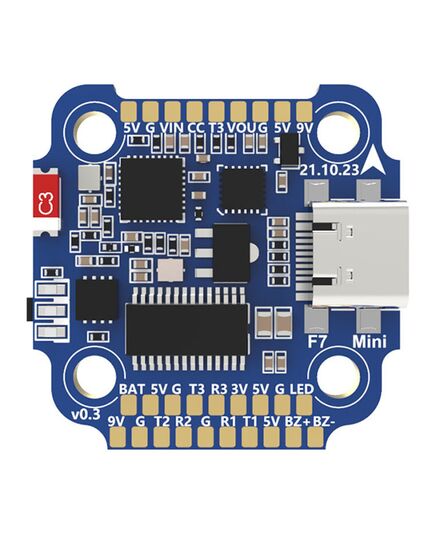 Полётный контроллер SpeedyBee F7 Mini 20x20, Комплектация: полётный контроллер