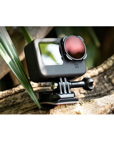 Нейтрально-поляризационный ND4-PL фильтр GoPro HERO12/11/10/9 Black и 11 Black Mini (Freewell), изображение 2