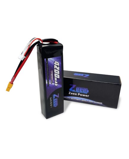 Аккумулятор Zeee 4200мАч 4S 60C LiPo (XT60), изображение 2