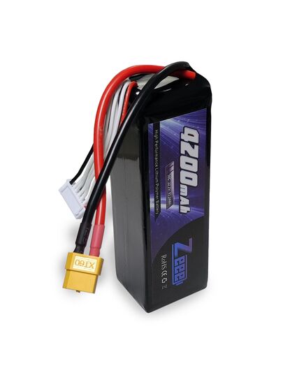Аккумулятор Zeee 4200мАч 6S 50C LiPo (XT60), изображение 2