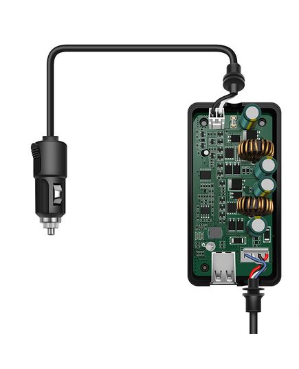 Автомобильное зарядное устройство для 2 аккумуляторов и пульта DJI Mavic 2 повышенной мощности (2 USB) (YX), изображение 5