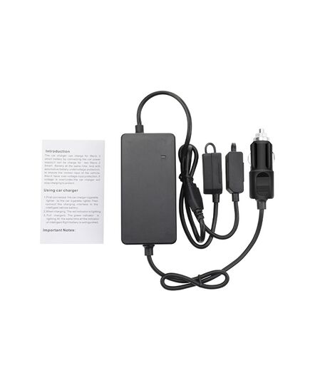 Автомобильное зарядное устройство для 2 аккумуляторов и пульта DJI Mavic 2 повышенной мощности (2 USB) (YX), изображение 7