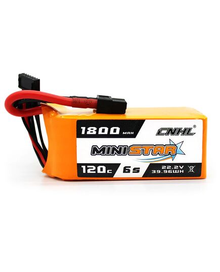 Аккумулятор CNHL Ministar 1800мАч 6S 120C LiPo (XT60)