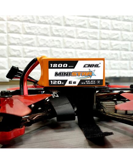 Аккумулятор CNHL Ministar 1800мАч 6S 120C LiPo (XT60), изображение 5