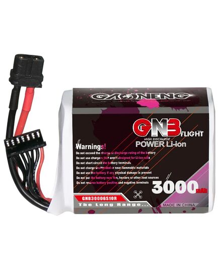 Аккумулятор GNB 3000мАч 6S1P 30A Li-ion (ячейки SONY/Murata 18650 VTC6) (XT60), изображение 3