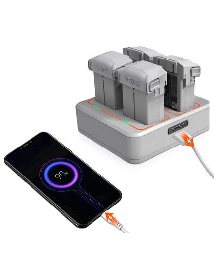 Двунаправленная зарядная станция DJI Mini 3 / Mini 3 Pro / Mini 4 Pro (CYNOVA), изображение 4