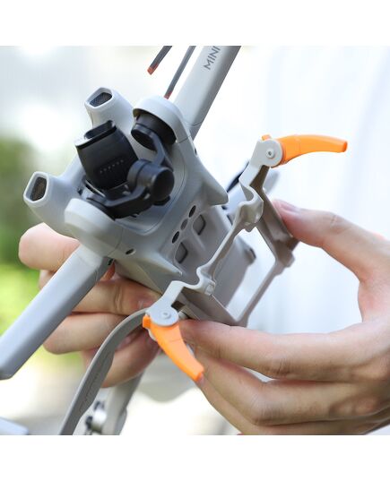 Удлинители шасси DJI Mini 3 (Складные) (SunnyLife), Цвет: Оранжевый, изображение 3