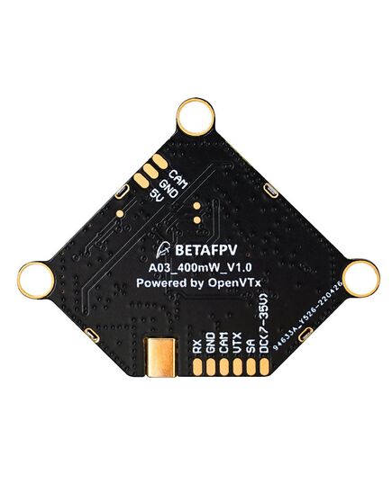 Видеопередатчик A03 400 мВт 5,8 ГГц VTX (BETAFPV), изображение 3