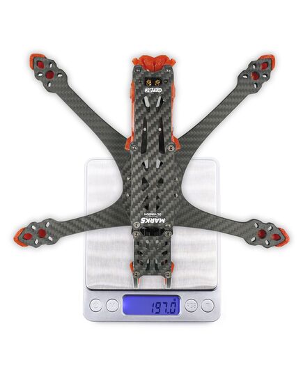 Рама GEPRC GEP-MK5X / GEP-MK5D O3 Pro, Версия: DeadCat, Цвет: Оранжевый, изображение 4