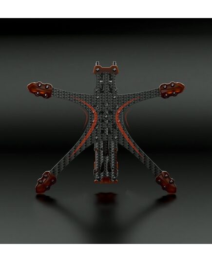 Рама GEPRC GEP-MK5X / GEP-MK5D O3 Pro, Версия: DeadCat, Цвет: Оранжевый, изображение 11