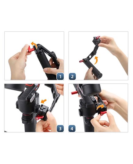 Ручка-держатель DJI RS 2 / RSC 2 / RS 3 / RS 3 Pro (SunnyLife), изображение 8