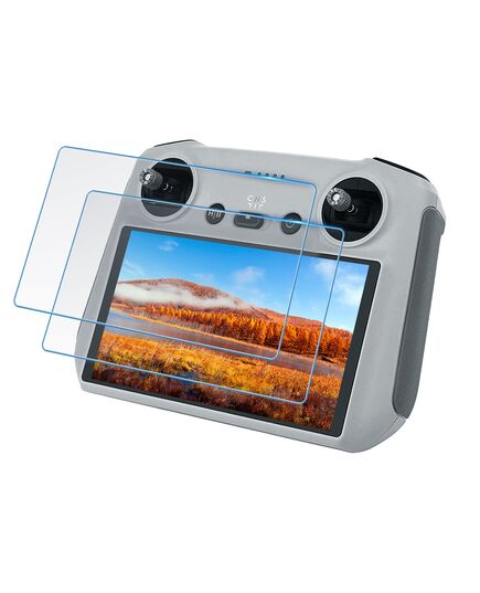 Защитное стекло DJI RC 1 с накладкой на пульт для точной поклейки (CYNOVA), изображение 2