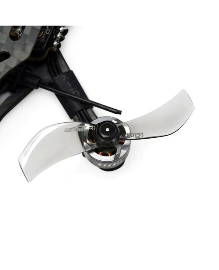 Пропеллеры Gemfan 40мм 1610 2-лопастные (Вал 1,5 мм), Цвет: Прозрачный серый, Количество: 2+2 шт., изображение 3