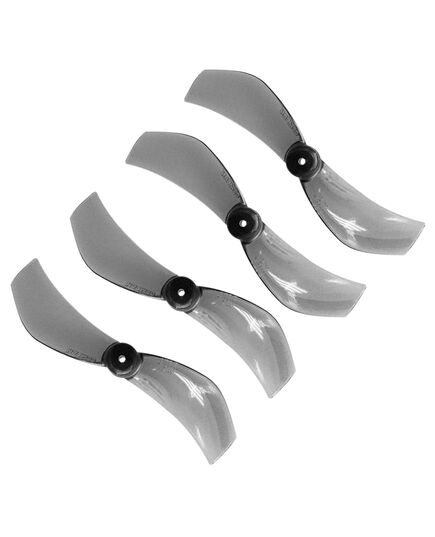 Пропеллеры Gemfan 40мм 1610 2-лопастные (Вал 1,5 мм), Цвет: Прозрачный серый, Количество: 2+2 шт., изображение 2